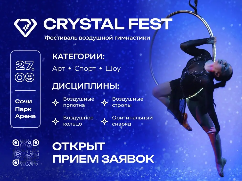 Фестиваль воздушной гимнастики "Crystal Fest"