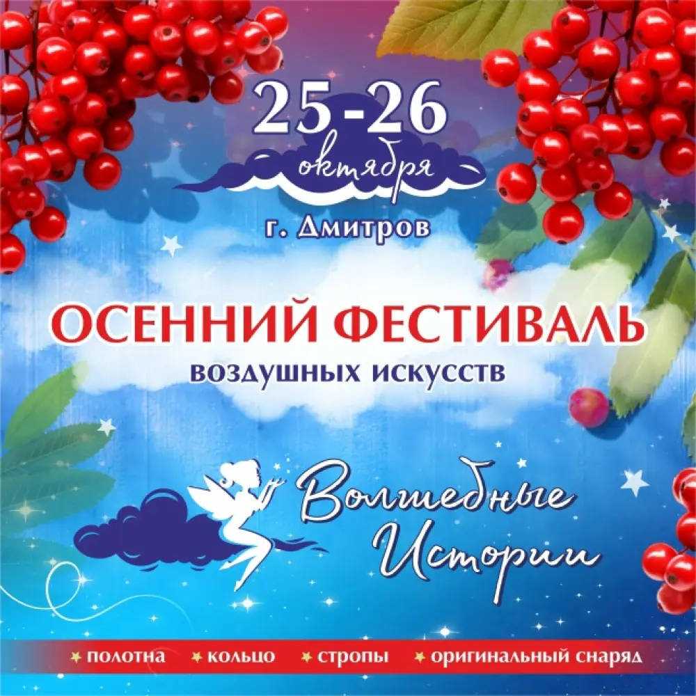 Фестиваль воздушных искусств "Волшебные истории"