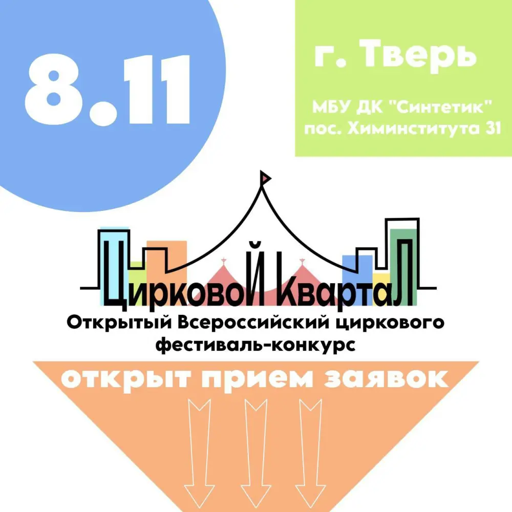 Открытый Всероссийский цирковой фестиваль-конкурс «Цирковые кварталы»