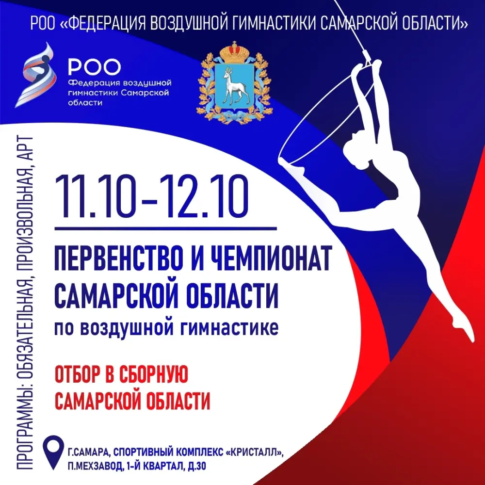 Первенство и Чемпионат Самарской области по воздушной гимнастике