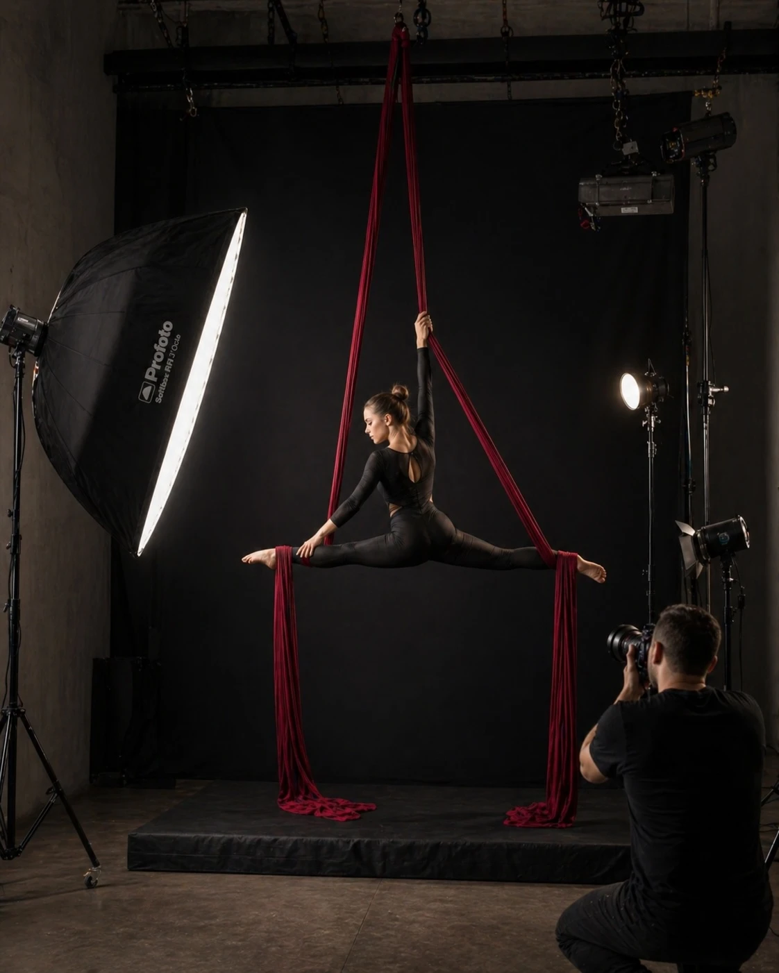 Как фотографировать воздушную гимнастику: и для соцсетей, и для портфолио