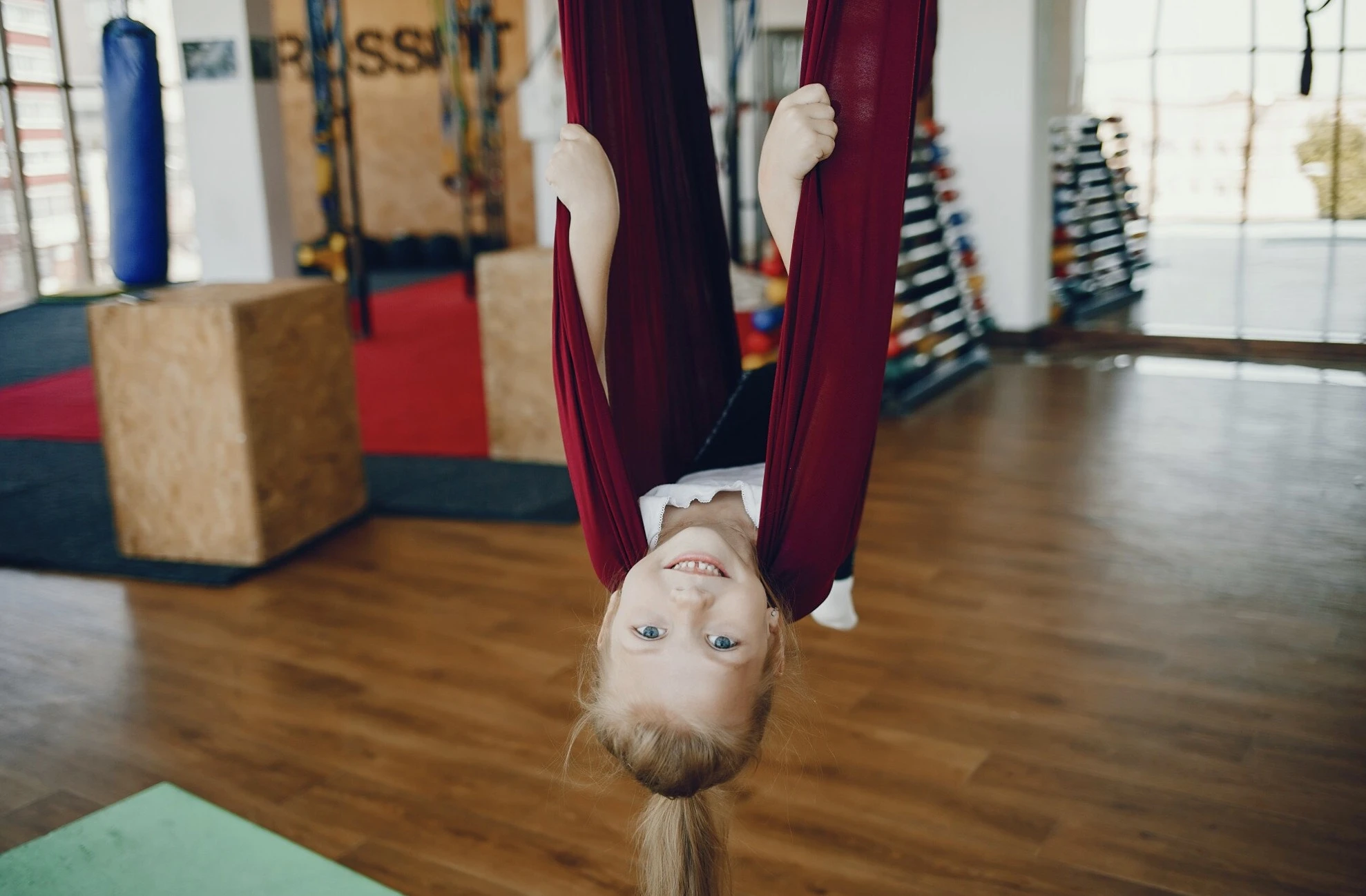 С какого возраста ребёнку можно на воздушную гимнастику?