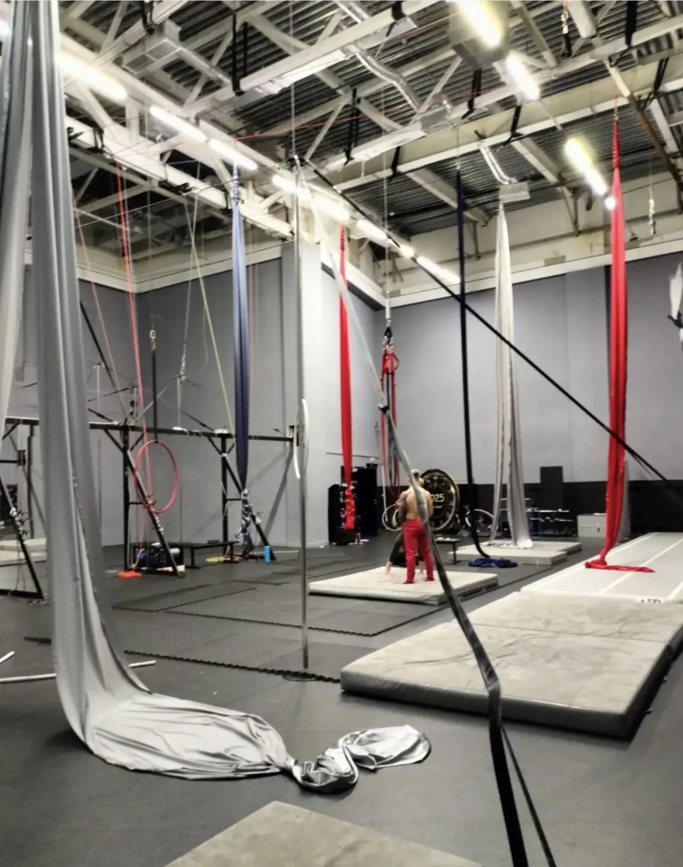 Летние сборы High Level по воздушной гимнастике