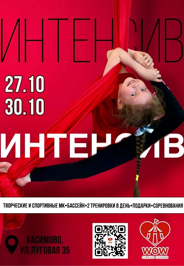 Осенний цирковой интенсив студии "WOW"
