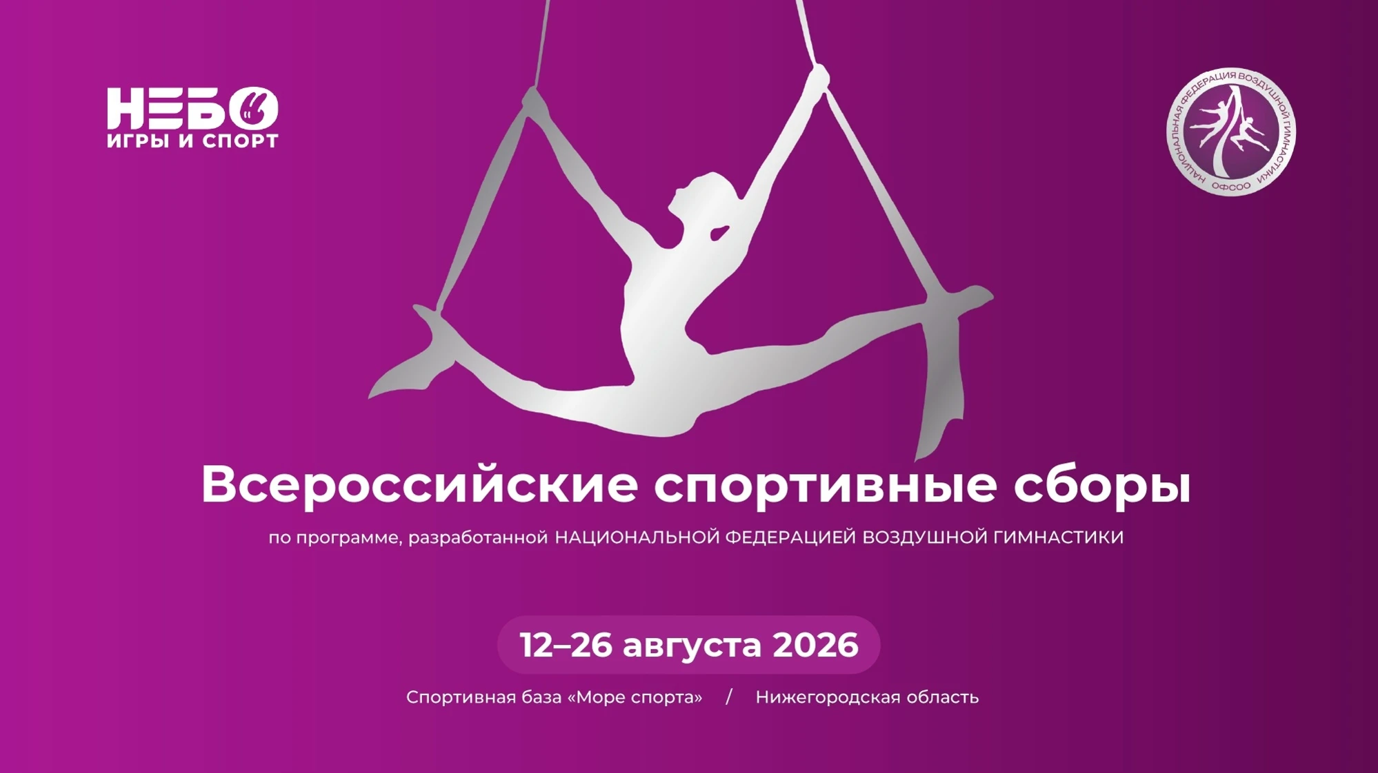 Всероссийские спортивные сборы по воздушной гимнастике