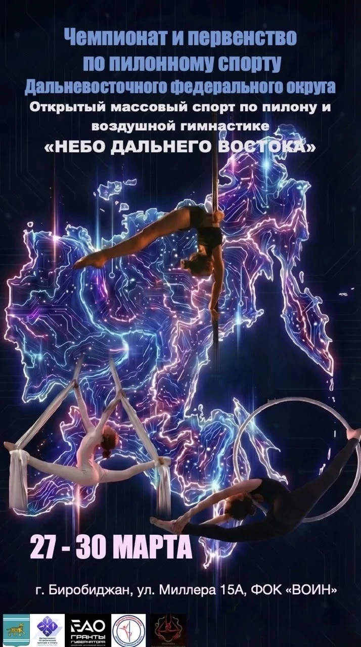 Чемпионат и Первенство ДФО по пилонному спорту "Небо Дальнего Востока"