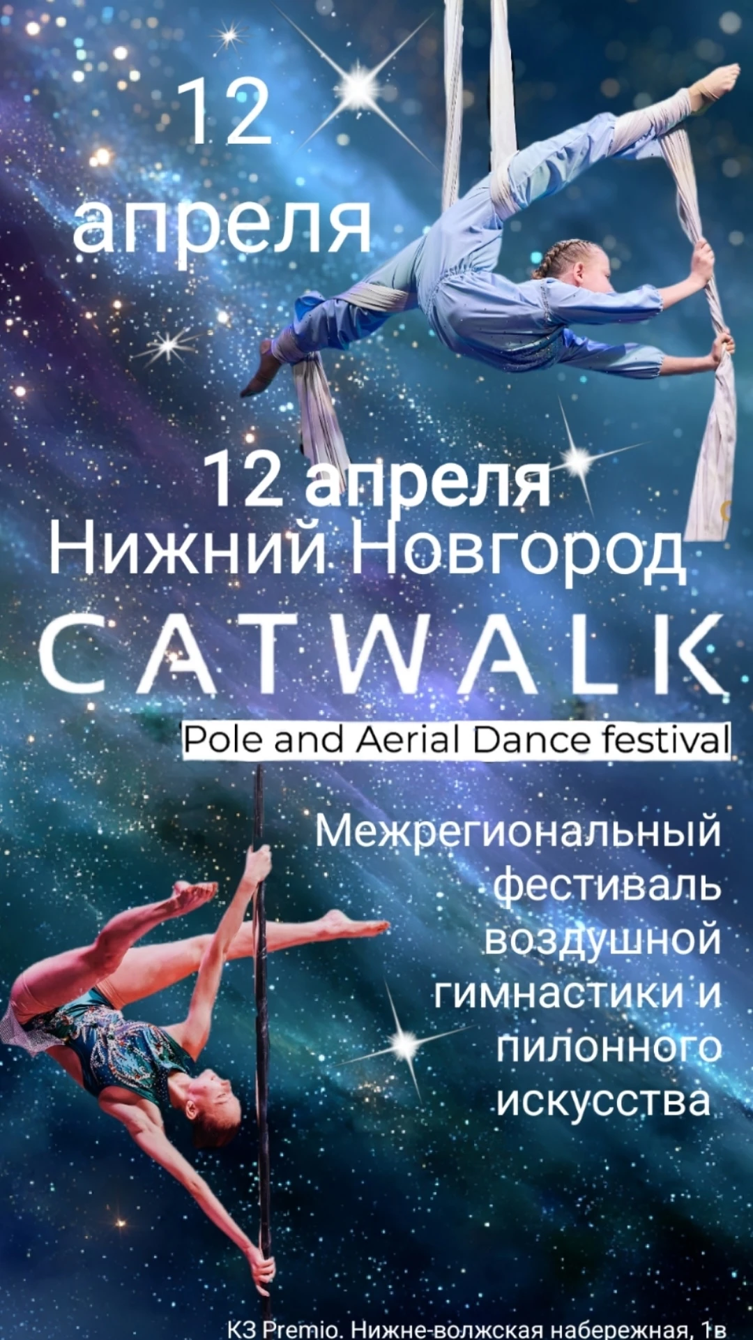 Фестиваль воздушной гимнастики и пилонного искусства "Catwalk"