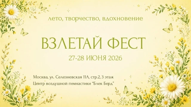 Фестиваль воздушной гимнастики "Взлетай"