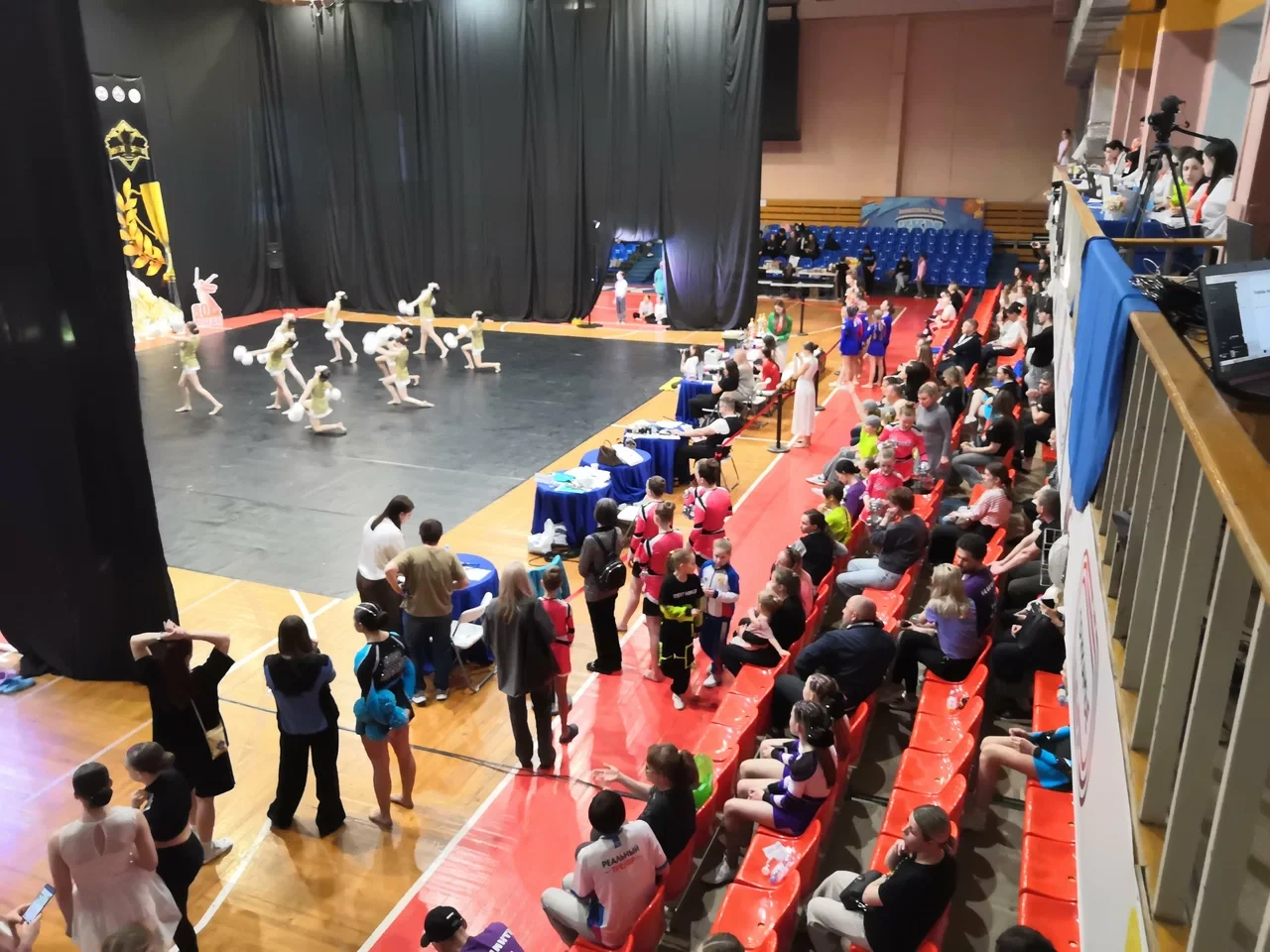 Краевые соревнования Пермского края по воздушной гимнастике