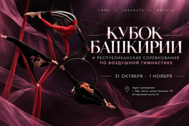 Кубок Башкирии и Республиканские соревнования по воздушной гимнастике