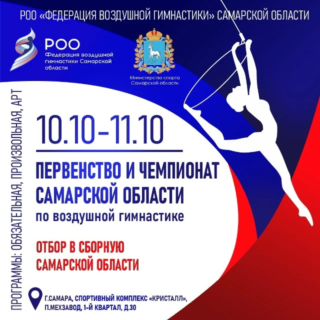 Первенство и Чемпионат Самарской области по воздушной гимнастике