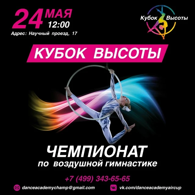 Соревнования по воздушной гимнастике "Кубок Высоты"