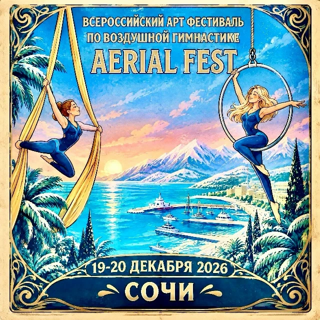 Всероссийский арт-фестиваль по воздушной гимнастике "Aerial fest"