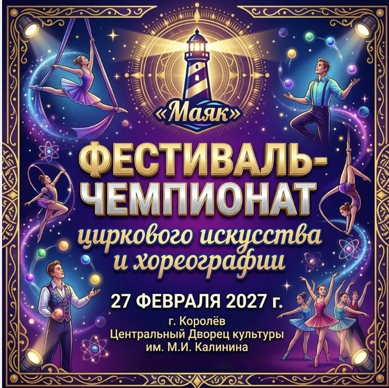 Всероссийский фестиваль-чемпионат циркового искусства и хореографии  «Маяк»